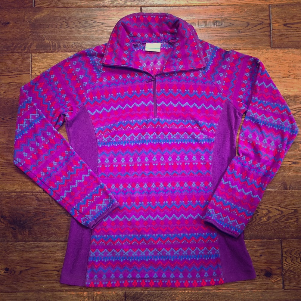 Magenta Columbia Pullover, M